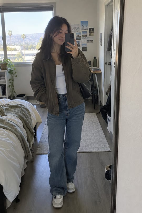 Outfit check: 8am lecture