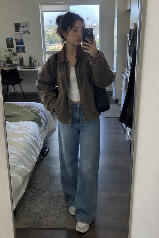 Outfit check: 8am lecture