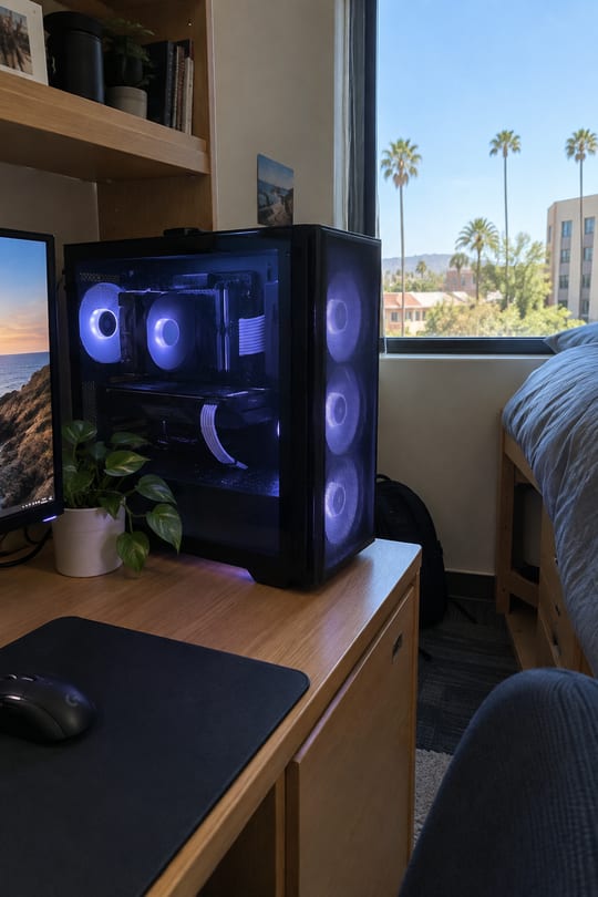 Budget PC build in a dorm