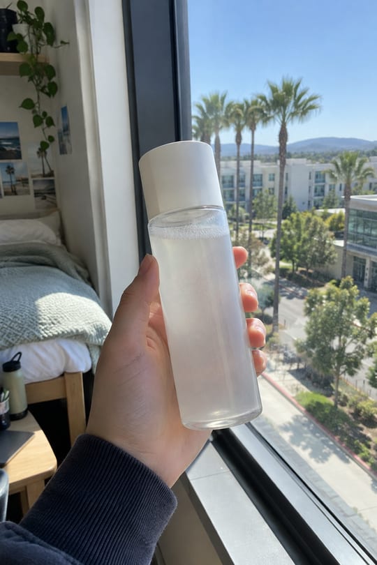 My skincare routine (dorm edition)