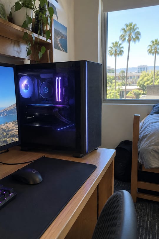 Budget PC build in a dorm